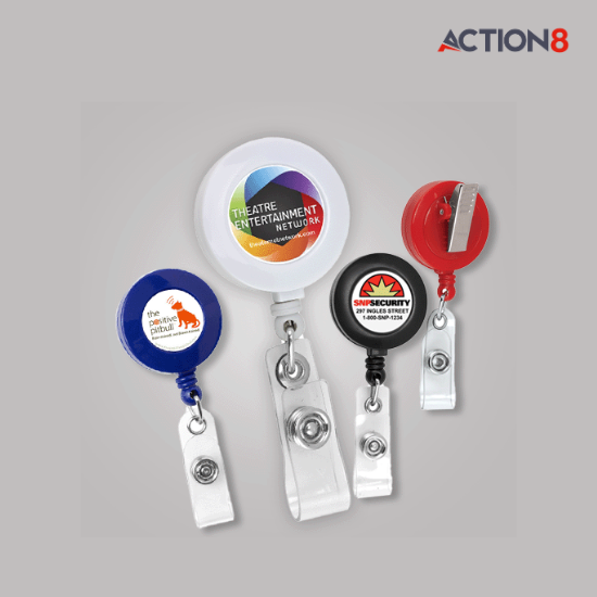 Retractable ID Holder