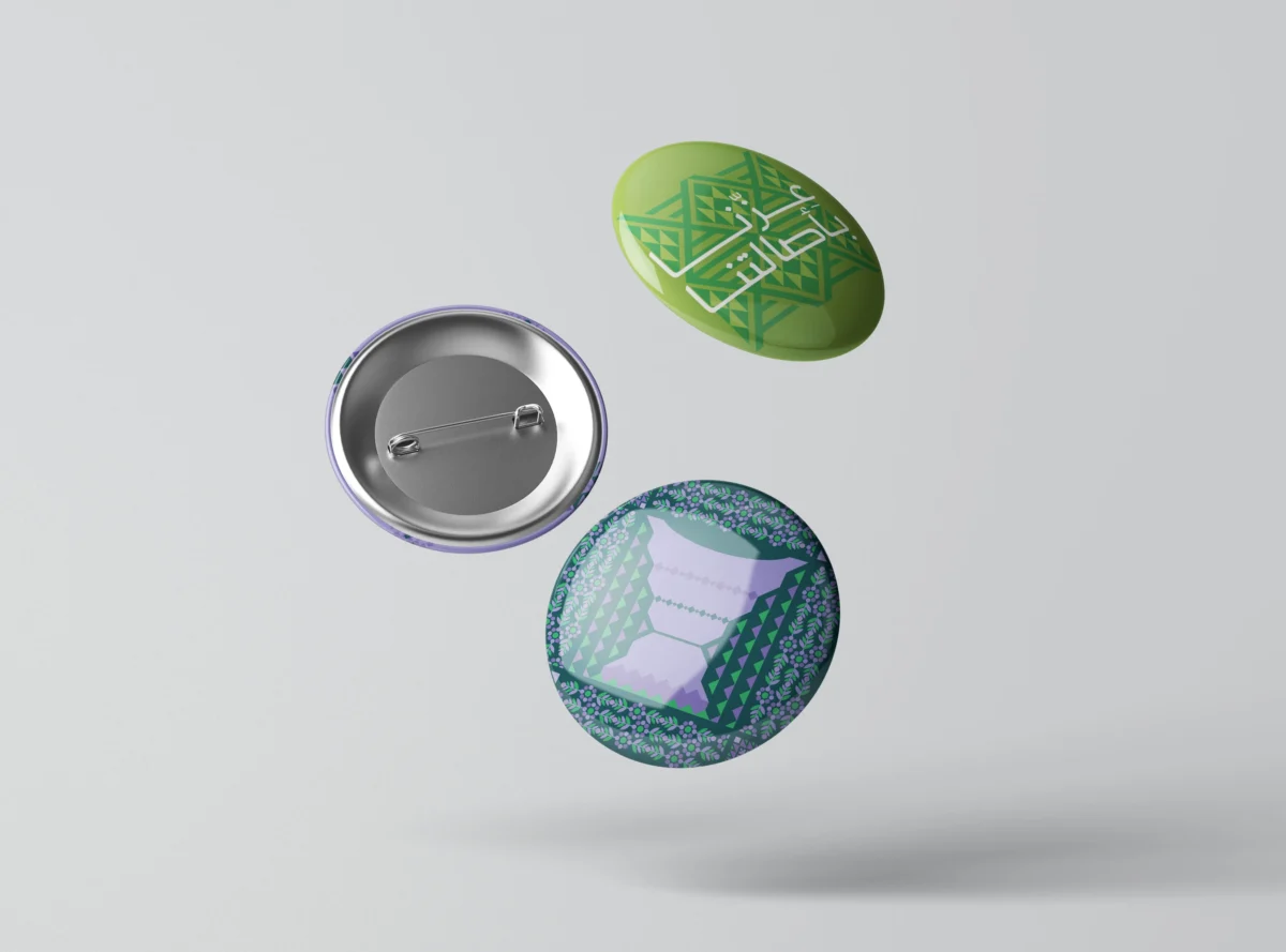 saudi national day Badges